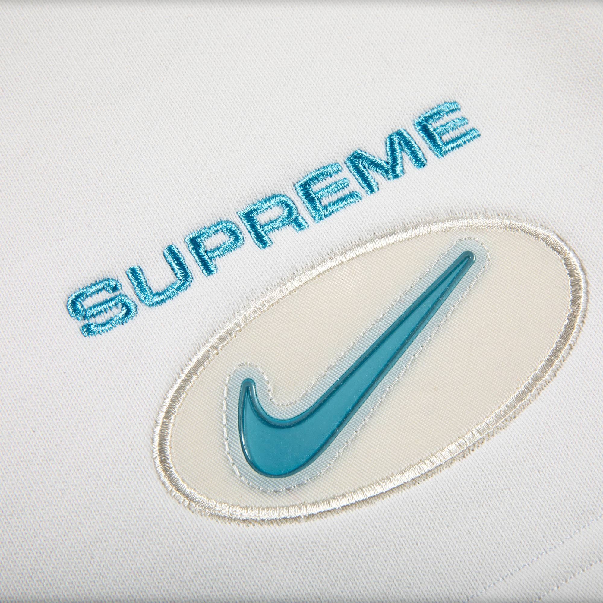 Supreme x Nike Jewel Sweatshort 'White' - 2