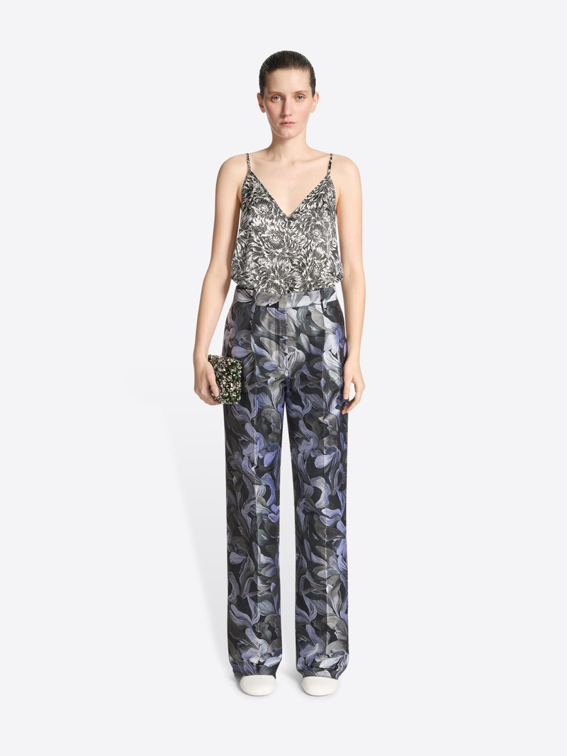 Dries Van Noten PRINTED TAILORED PANTS outlook