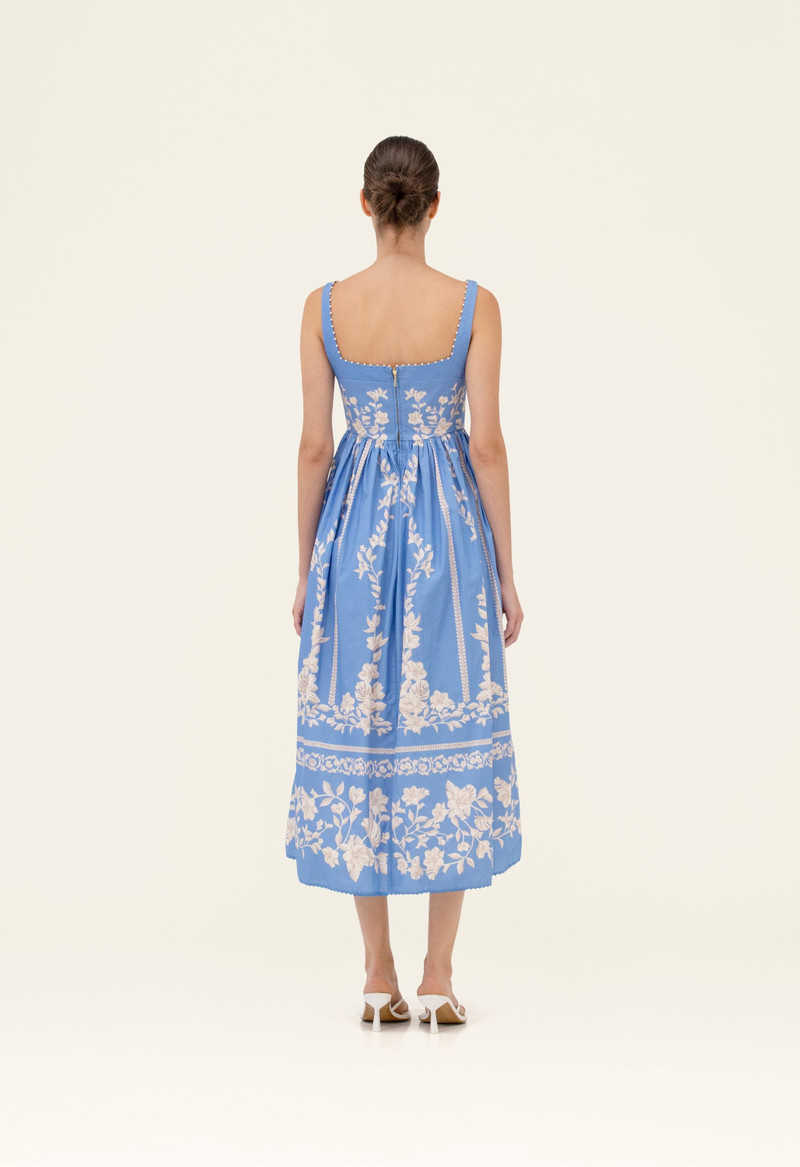 Barbara Madera Midi Dress 6