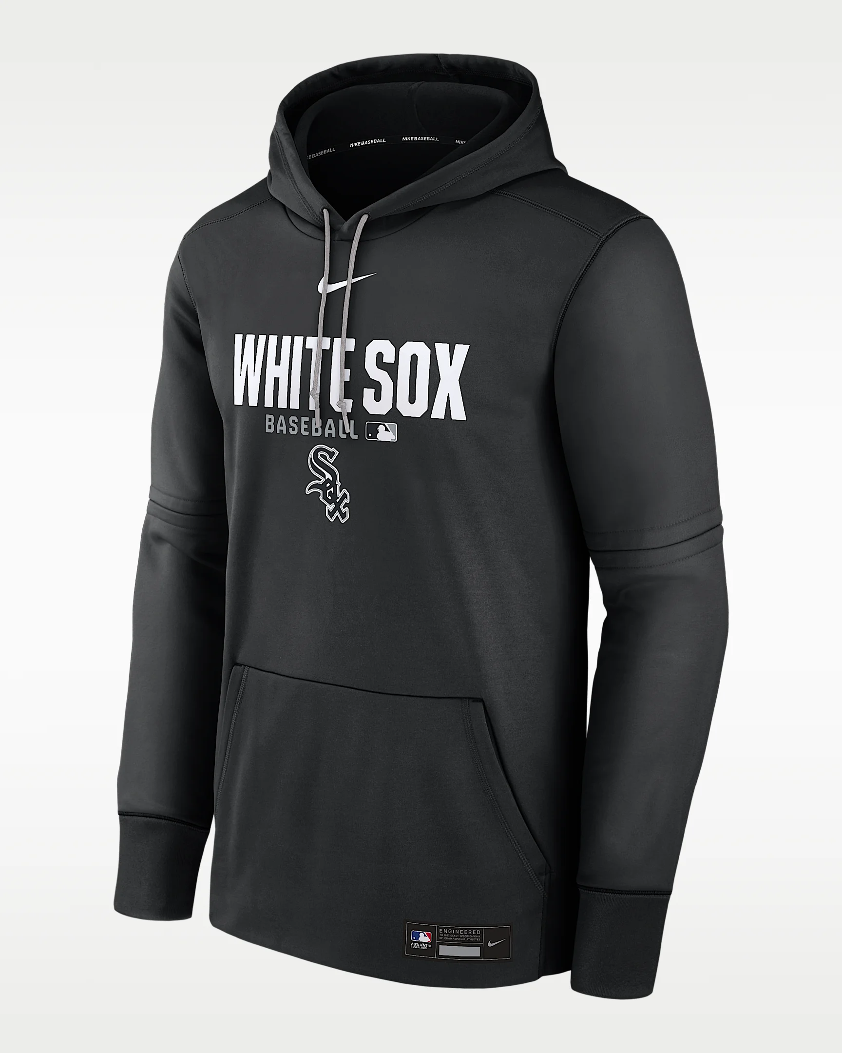 Chicago White Sox Authentic Collection Men's Nike Therma MLB Pullover Hoodie - 1