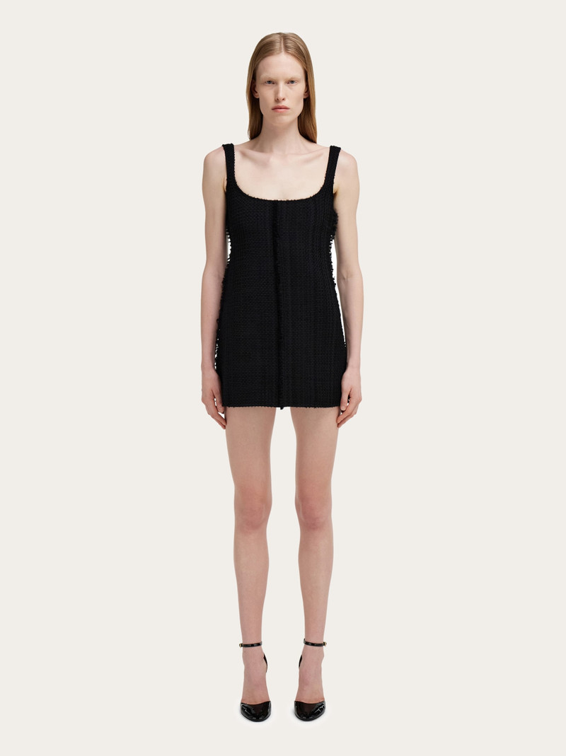 FERRAGAMO Georgette mini dress outlook