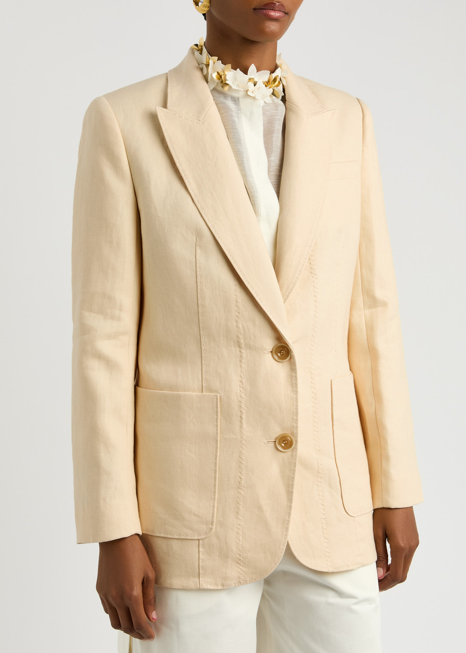 Zimmermann Illuminate Linen Blazer - 2