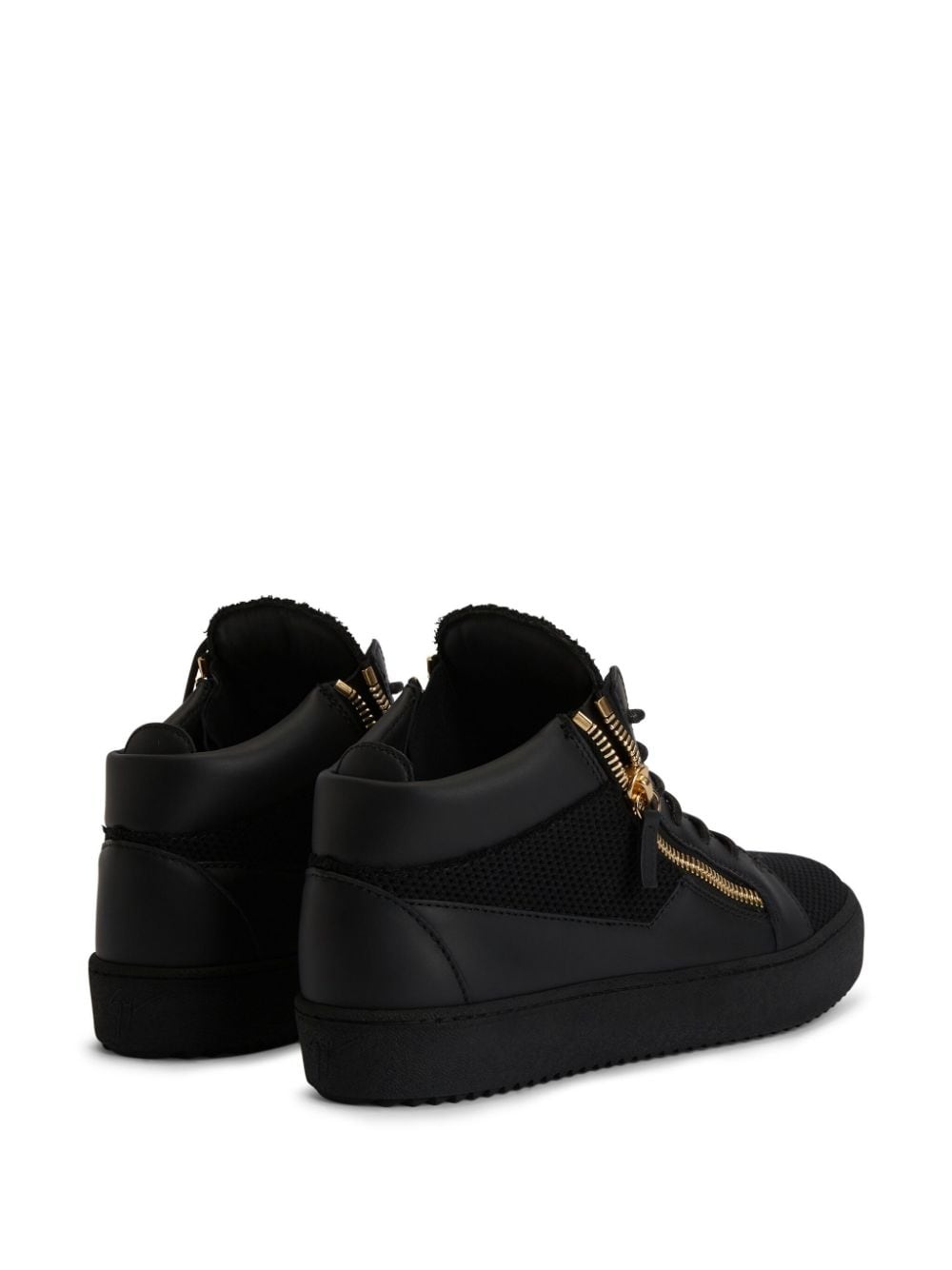 Frankie panelled hi-top sneakers - 3