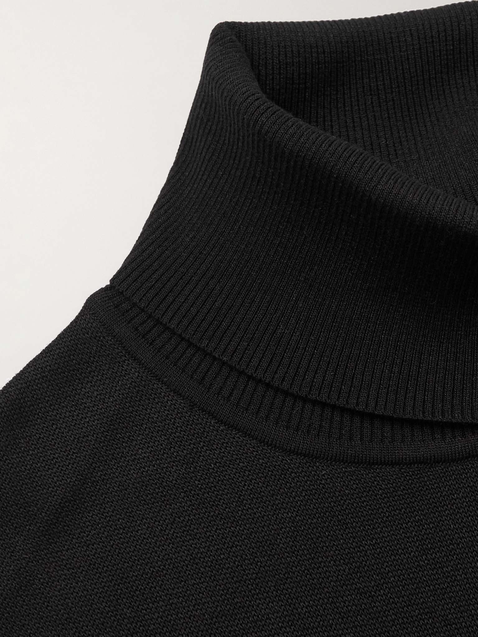 Mulberry Silk Rollneck Sweater - 6