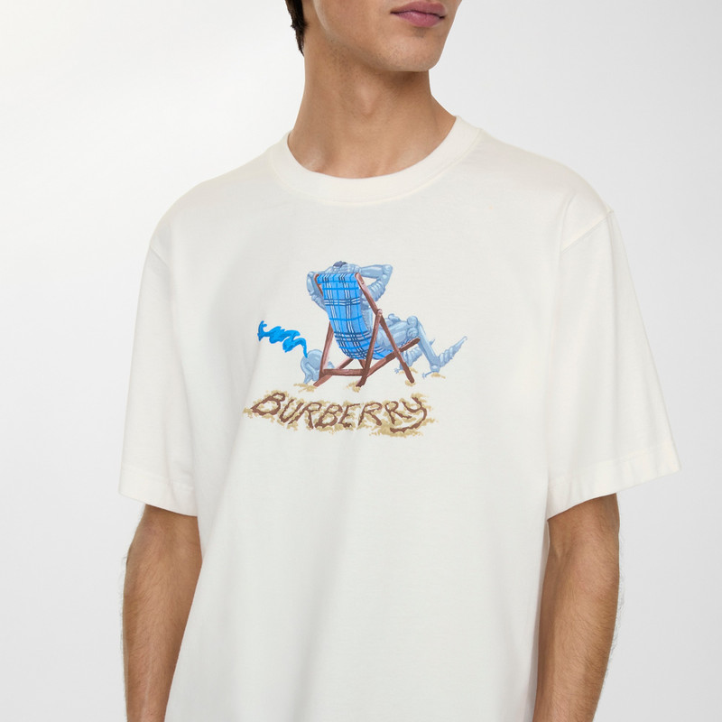Beach Knight Cotton T-shirt 3