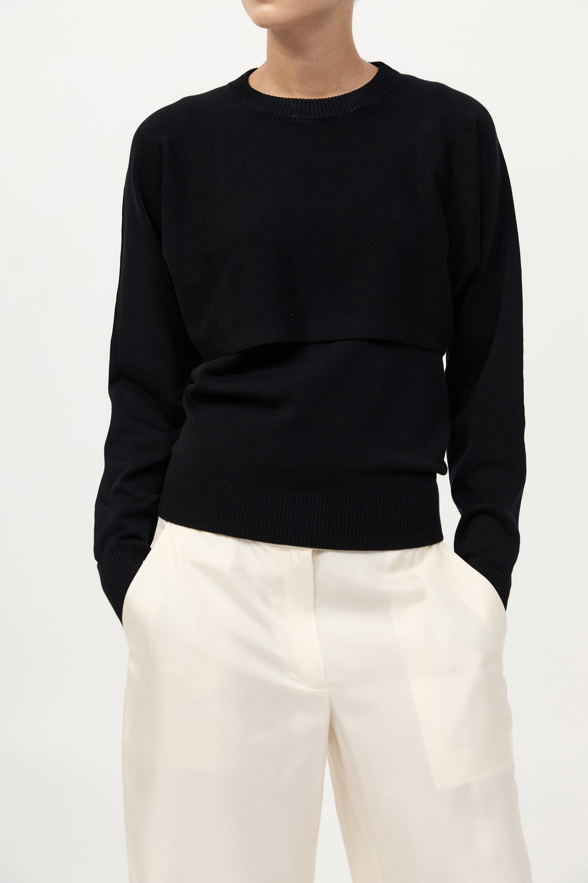 Two Piece Jumper - Black - 5