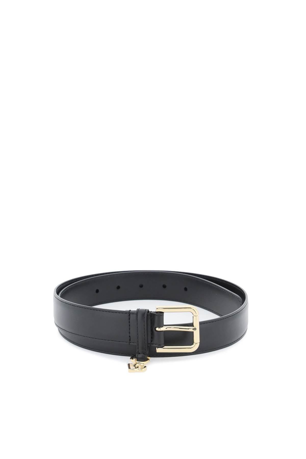 Dolce & Gabbana Belt With Charm Logo Women - 1