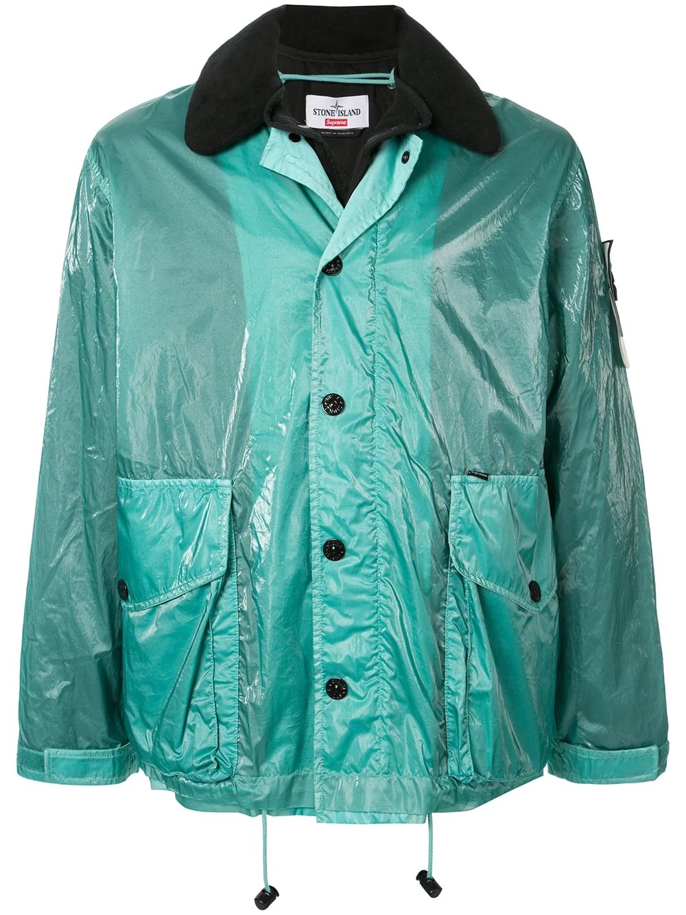 x Stone Island New Silk Light jacket - 1