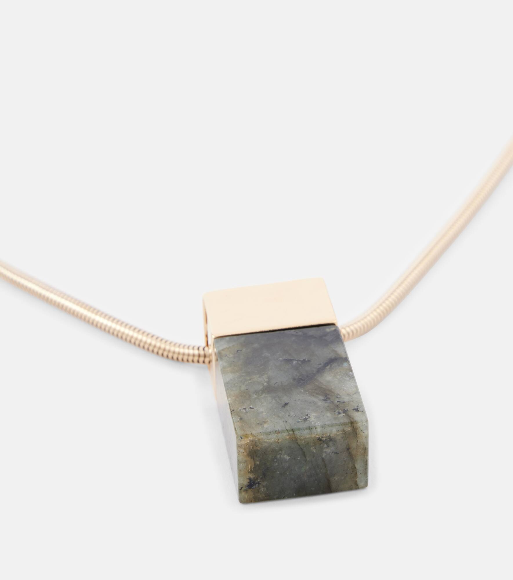 Crystal-embellished pendant necklace - 4