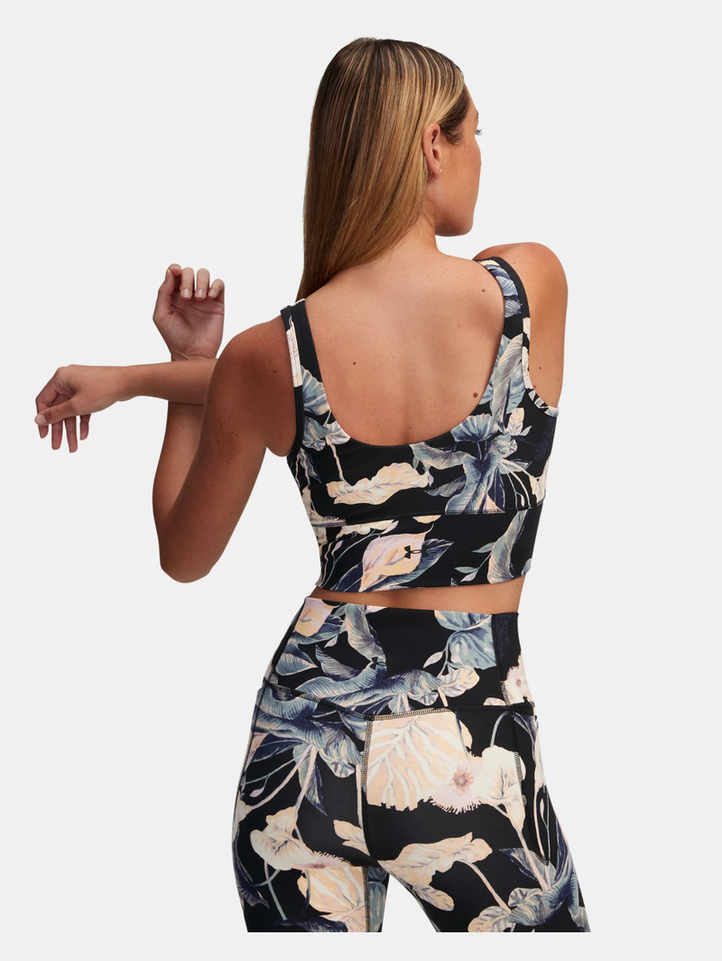 Under Armour Women's UA Meridian Fitted Printed Crop Tank outlook