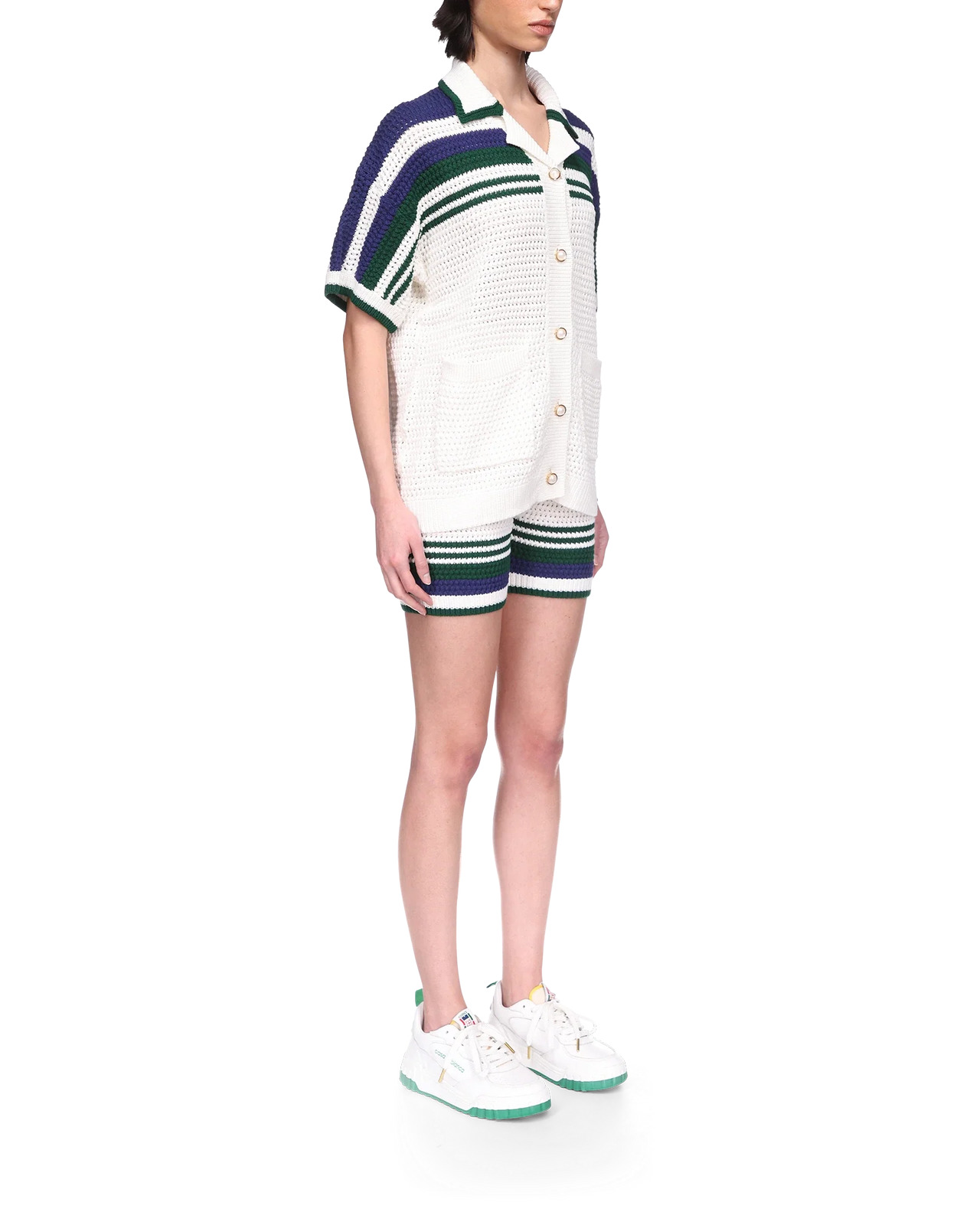 Tennis Crochet Shirt | Casablanca Paris - 5
