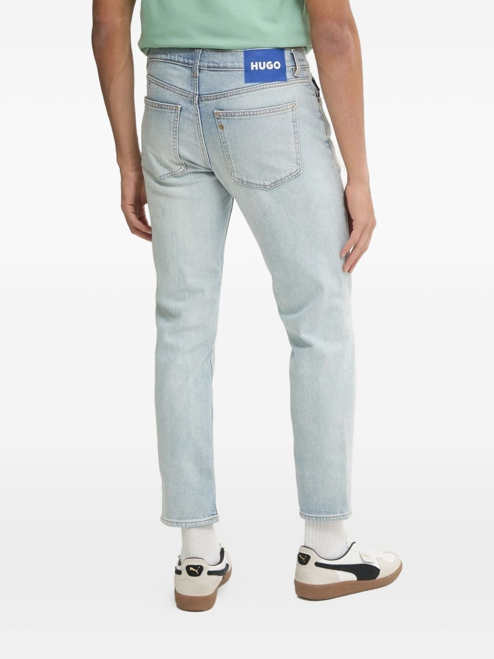 slim-cut jeans - 2