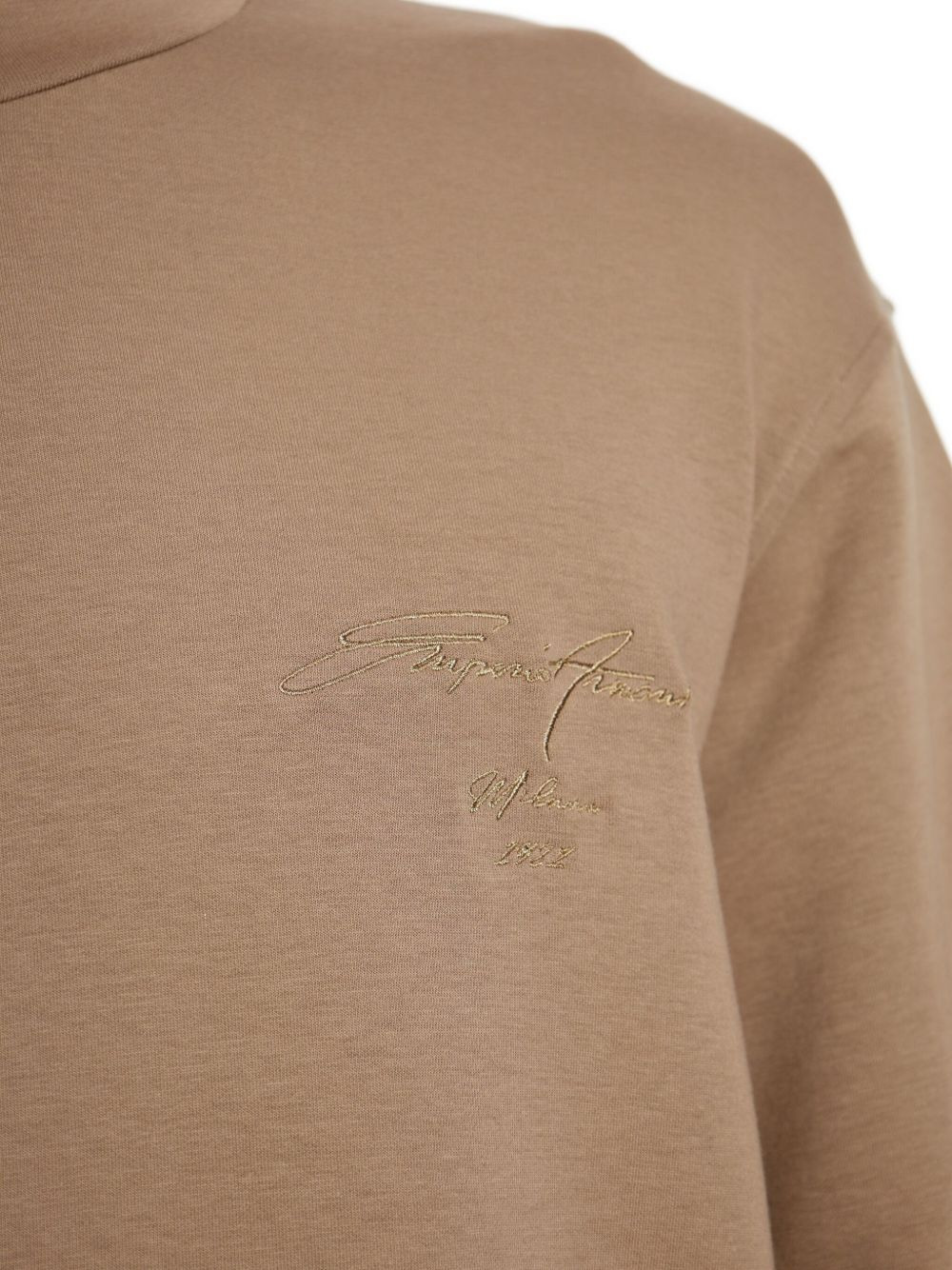 logo-embroidered sweatshirt - 5