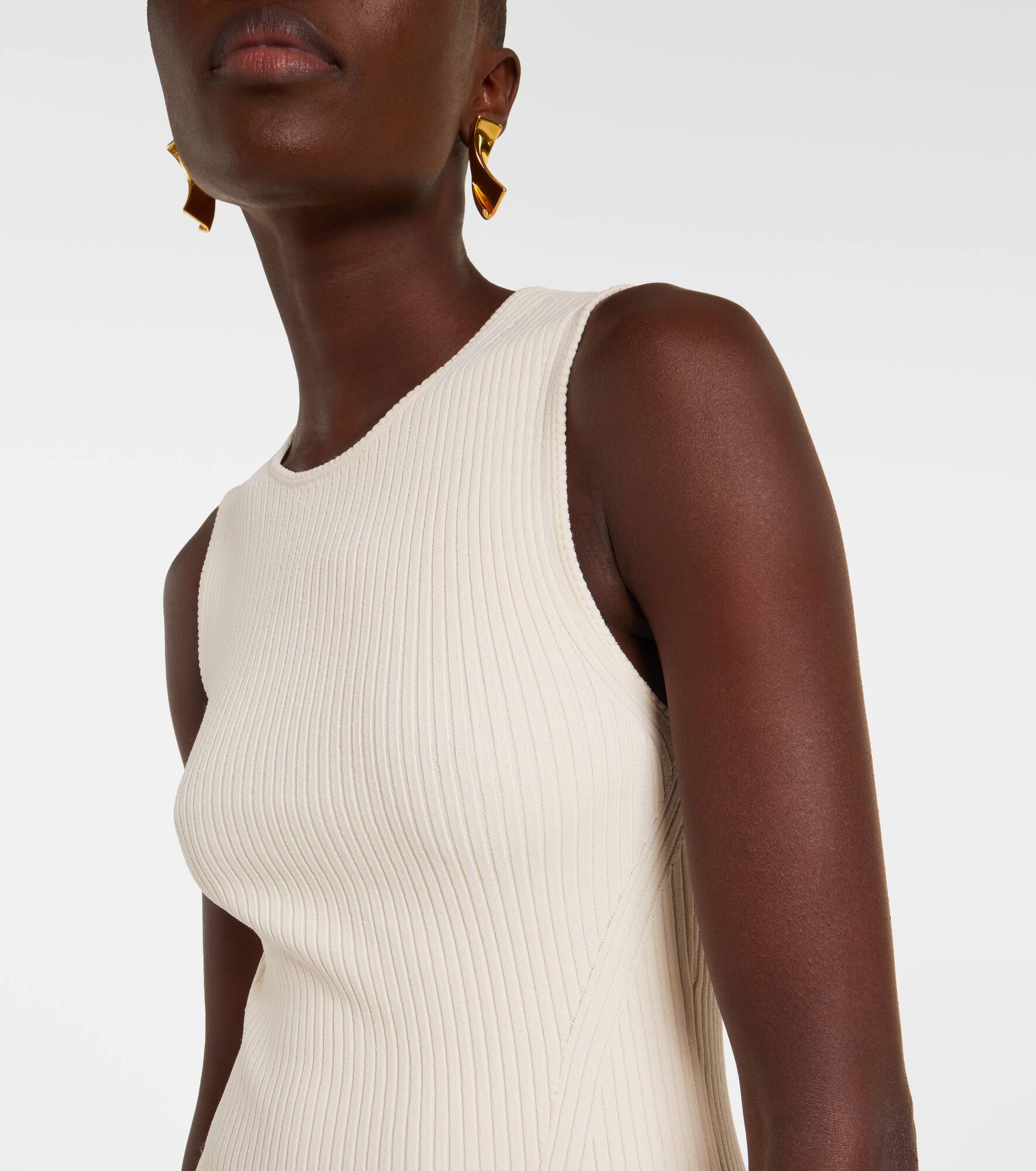Rosaline broderie anglaise midi dress - 4