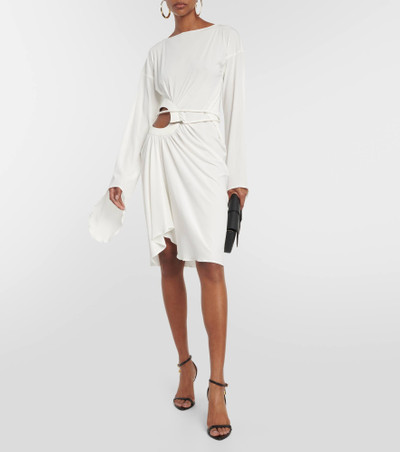 TOM FORD Belted cutout jersey minidress outlook
