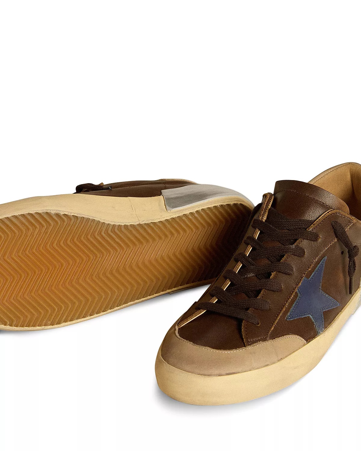 Men's Super Star Leather Sneakers - 3