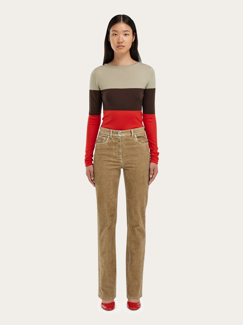 Color block top 6