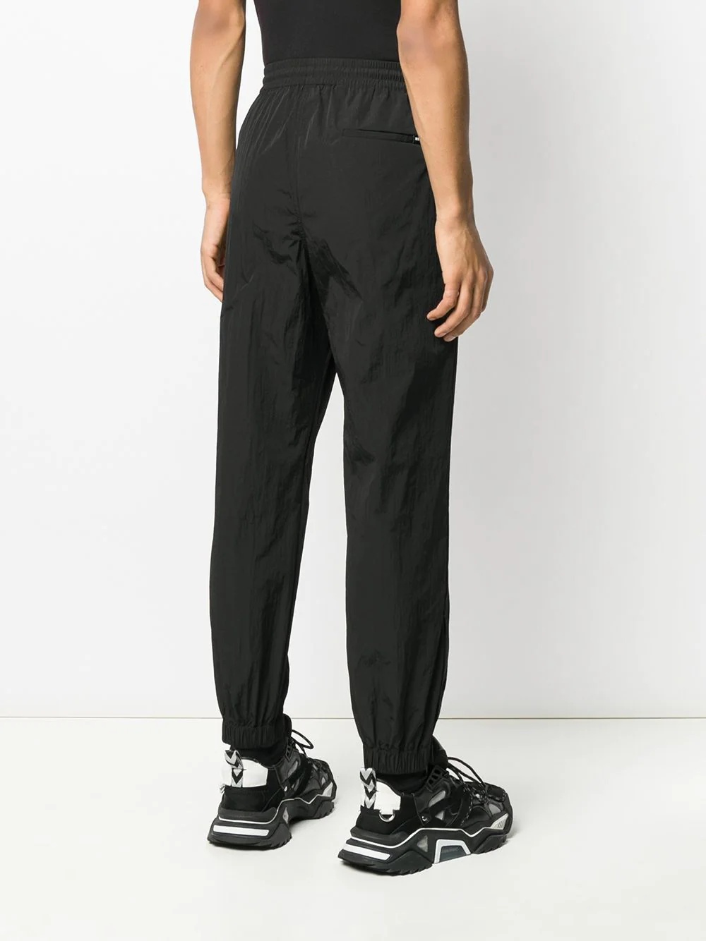 neon logo track pants - 4