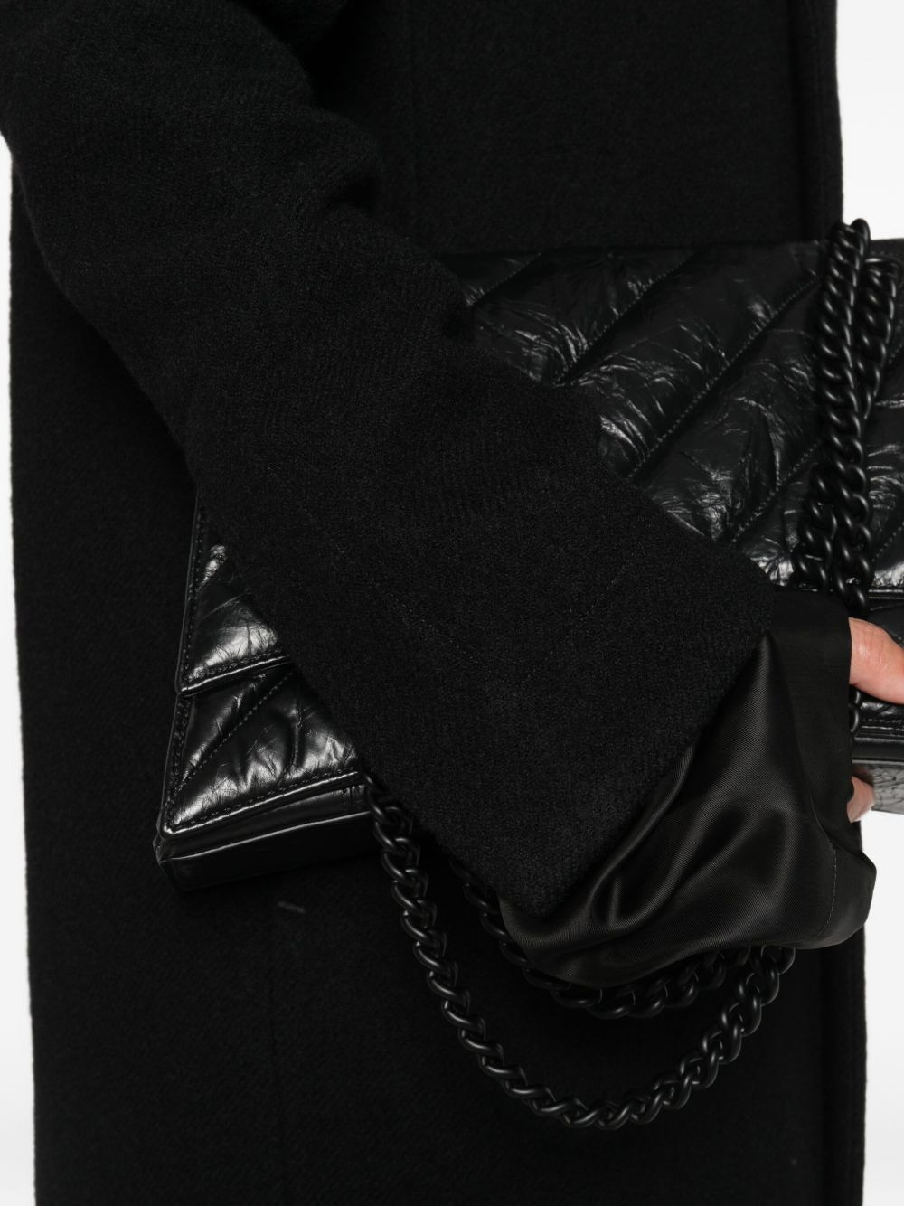 Rick Owens Women Wool Double-Breasted Coat - 4