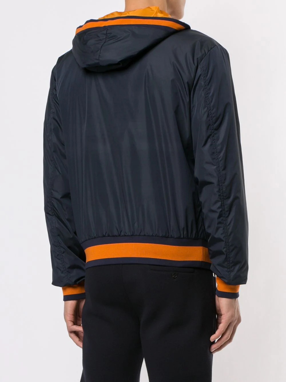 zipped hooded jacket - 4