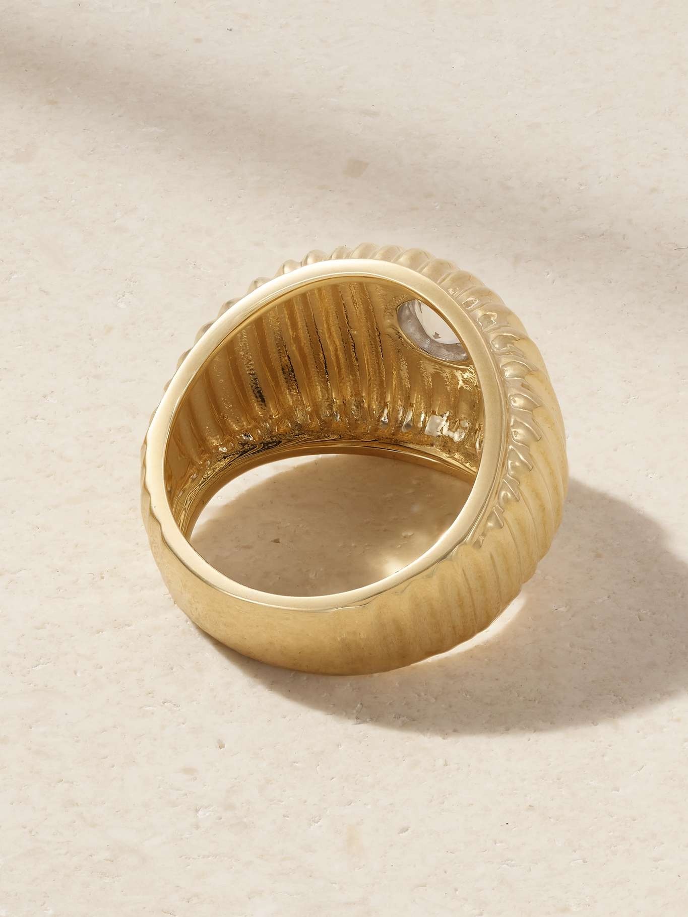 9-karat gold topaz ring Gold - 3