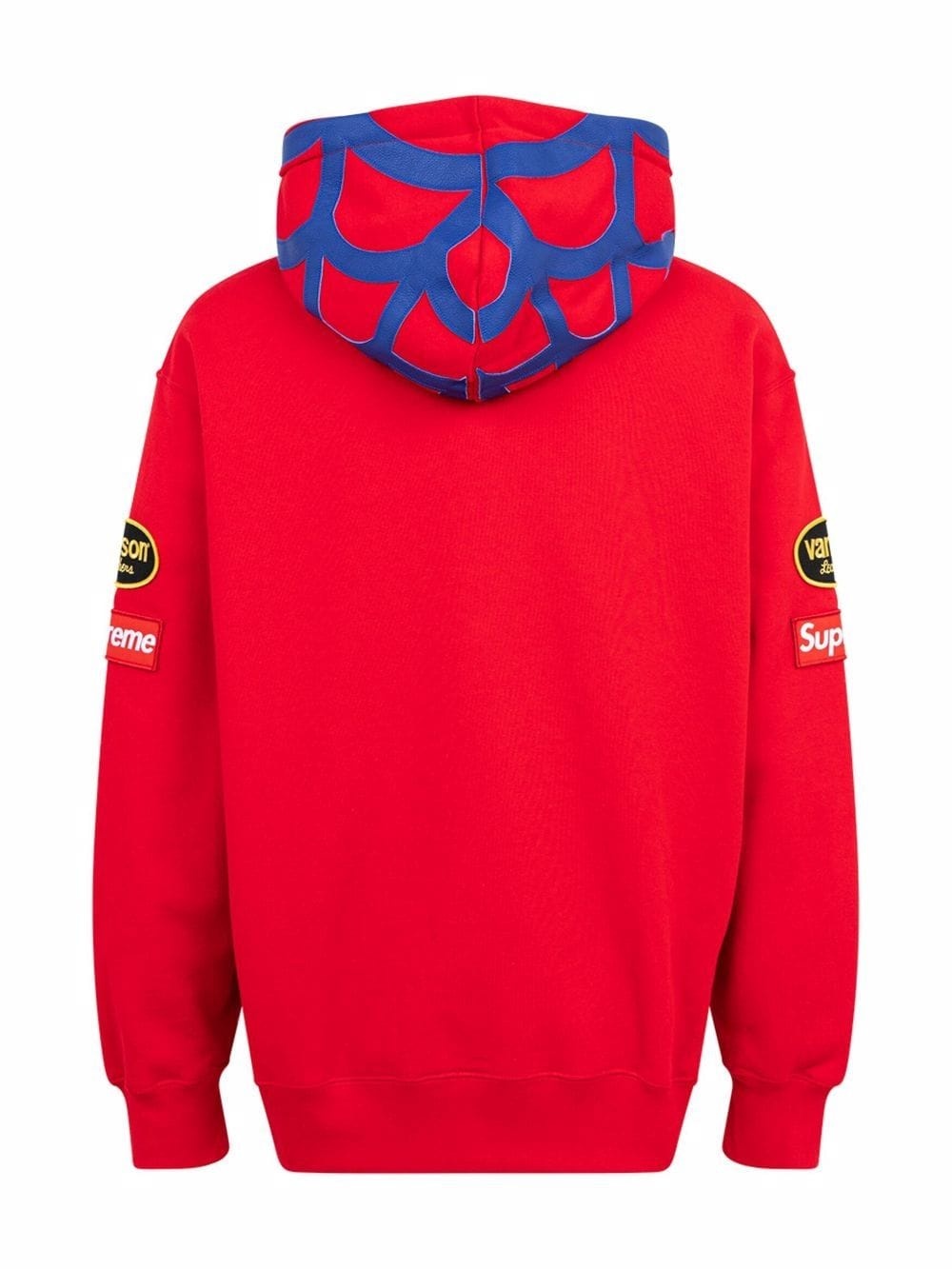 x Vanson Leathers Spider zip-up hoodie - 2