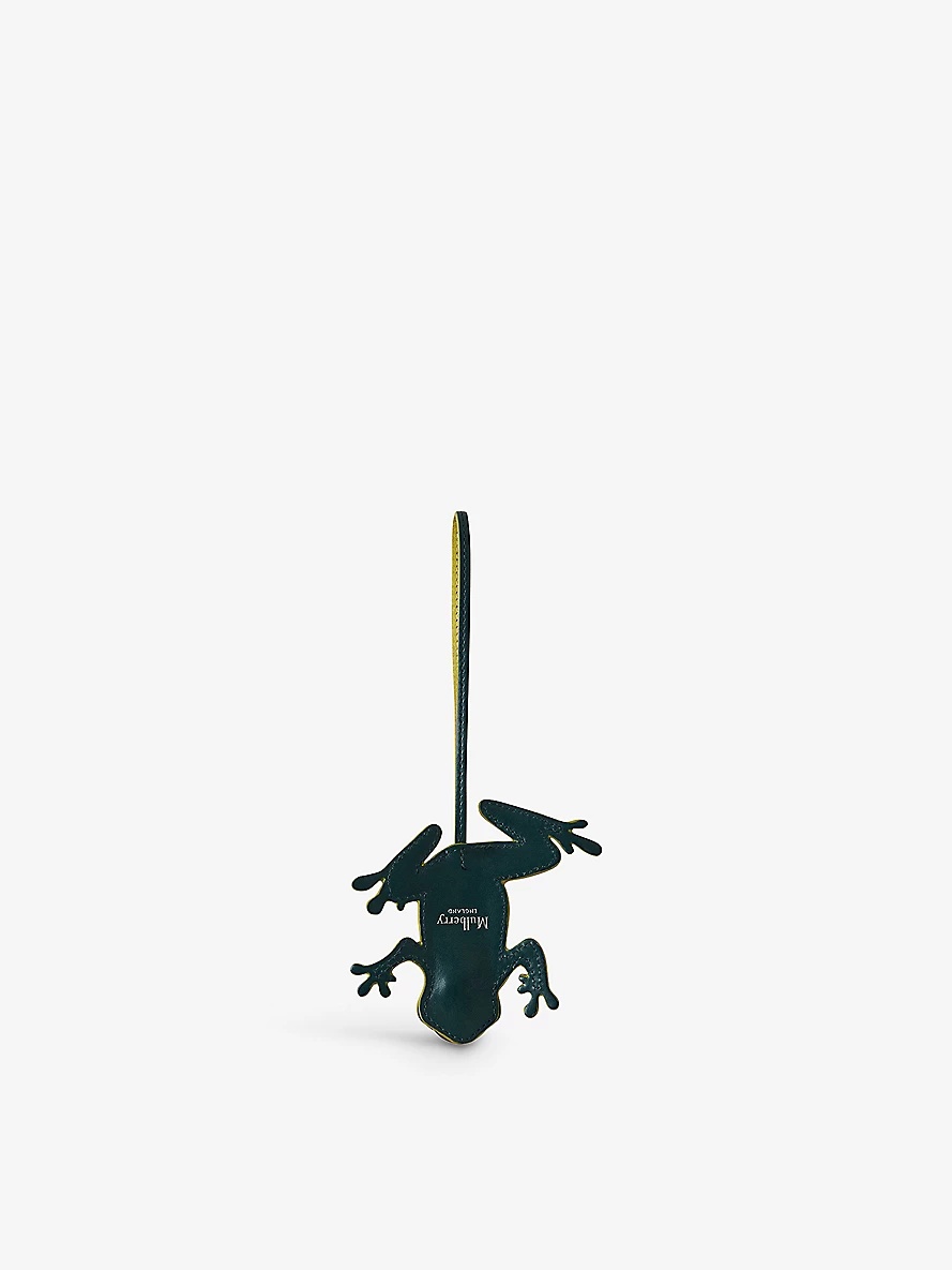 Frog leather keyring - 2