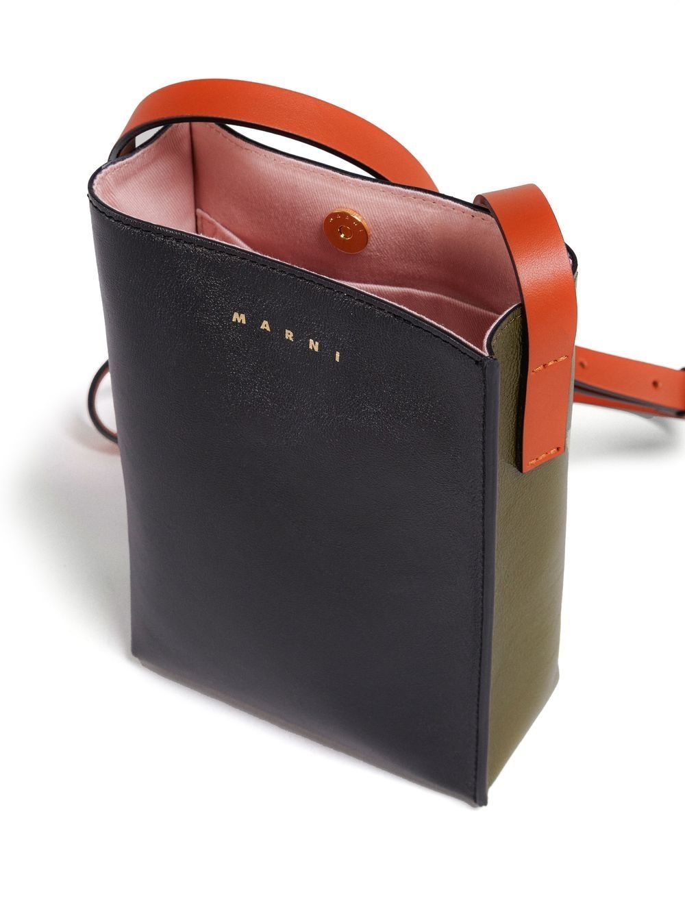 logo-print crossbody shopping bag - 5