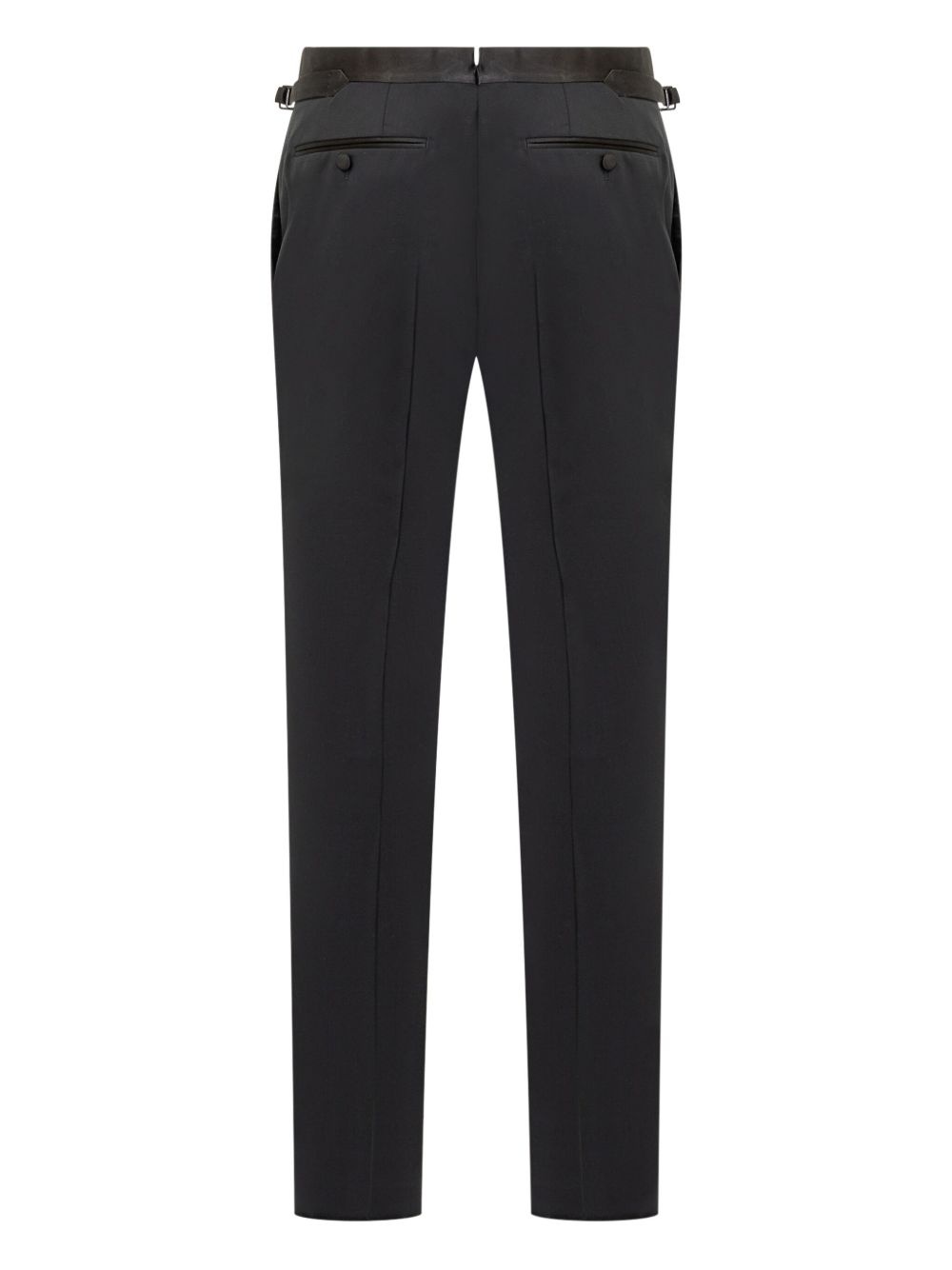 wool tapered trousers - 2
