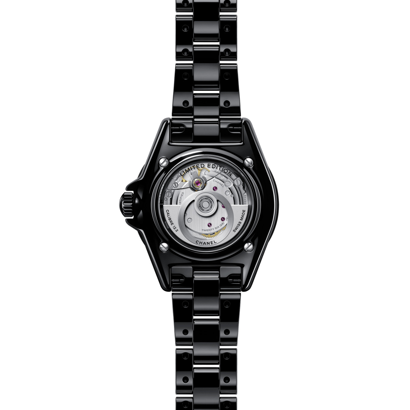 J12 BLUSH WATCH CALIBER 12.2, 33MM - 2