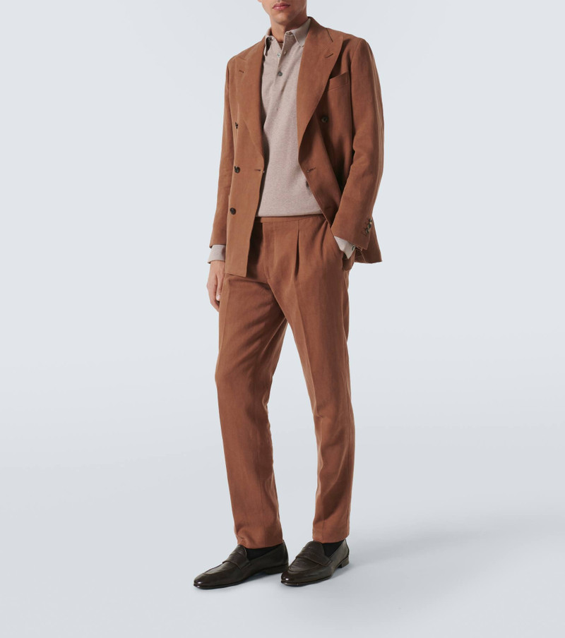 ZEGNA Cotton polo sweater outlook