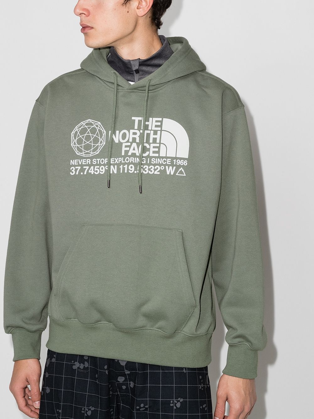 Coordinates logo-print hoodie - 2