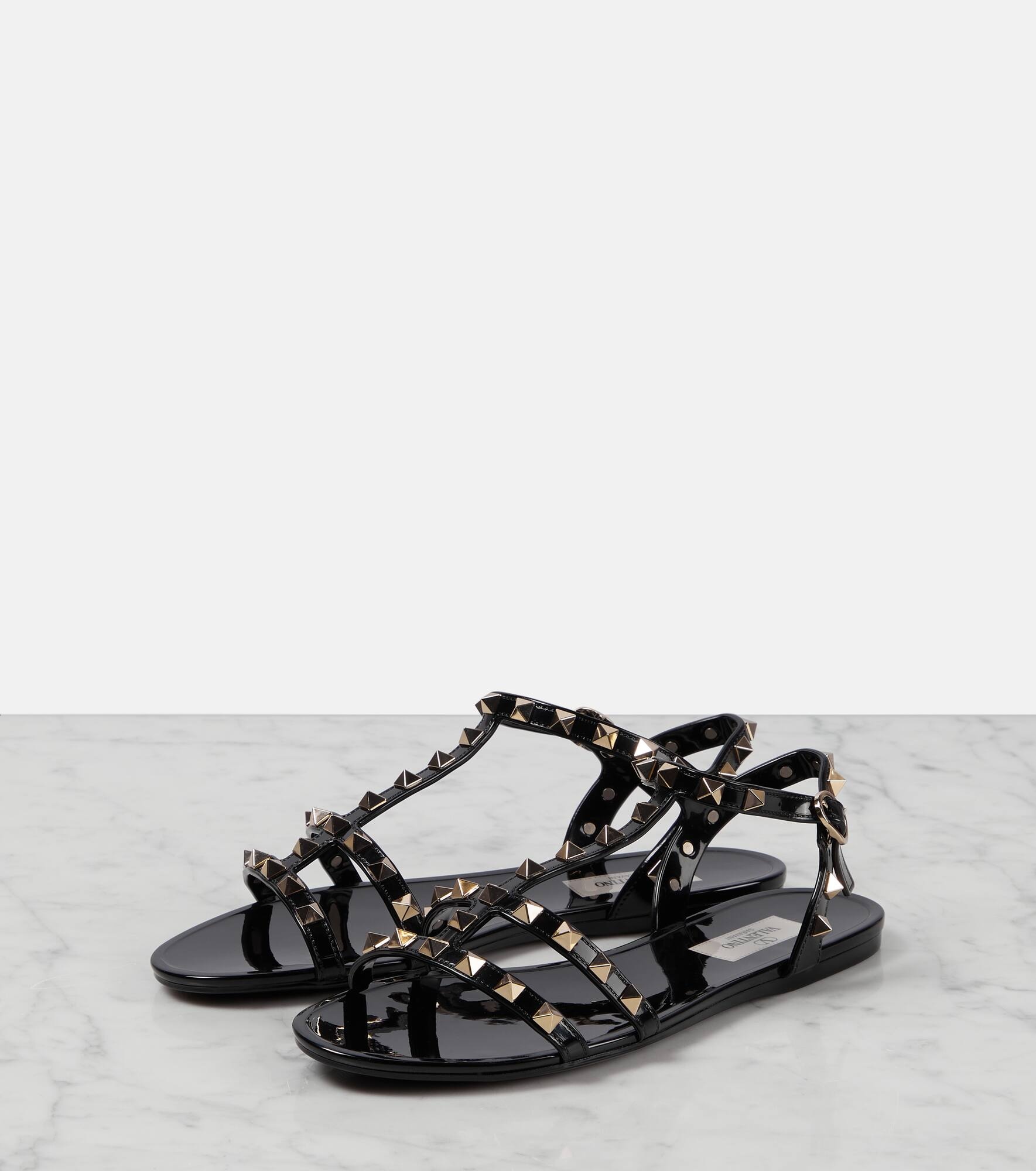 Valentino Garavani Rockstud jelly sandals - 4