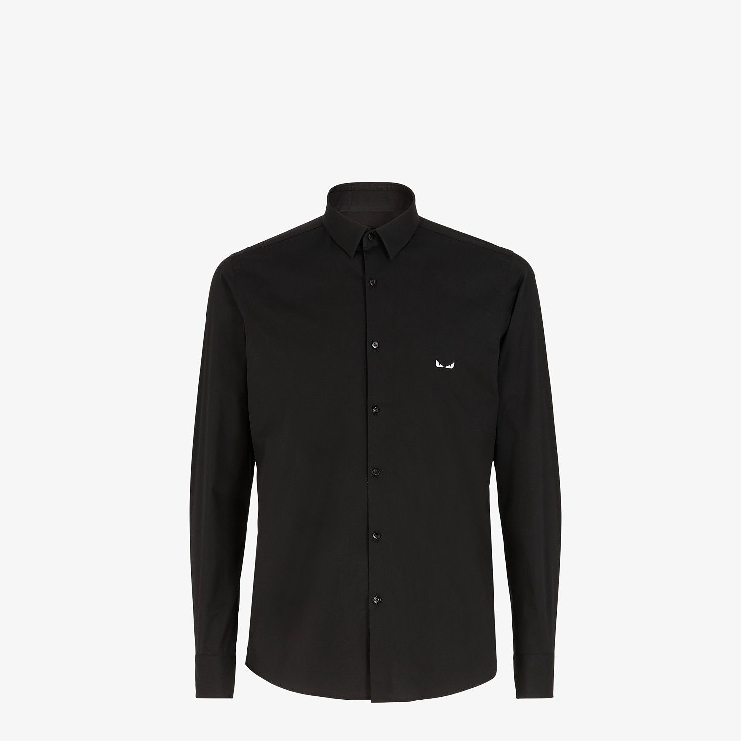 Black cotton shirt - 1