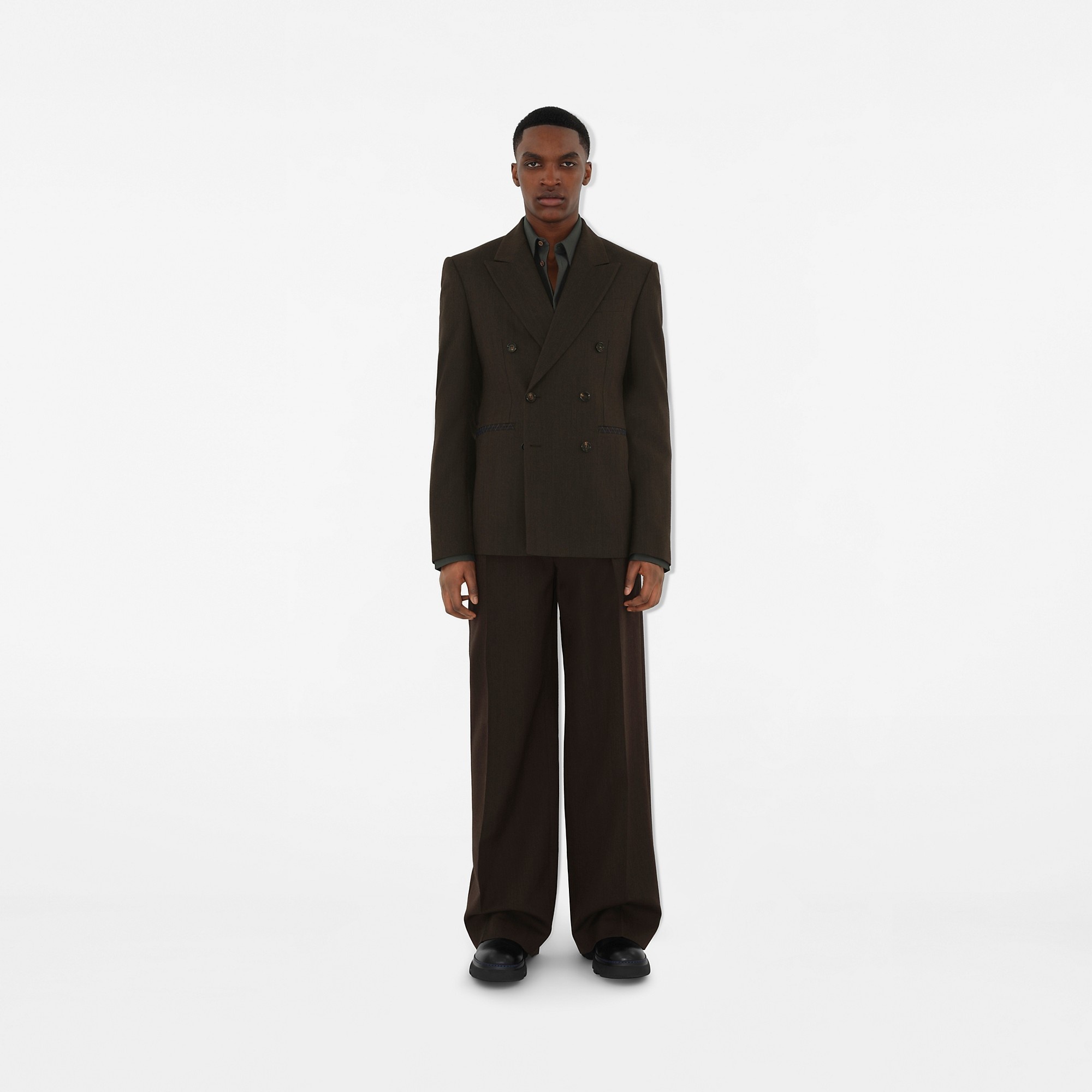 Wool Tailored Trousers - 2