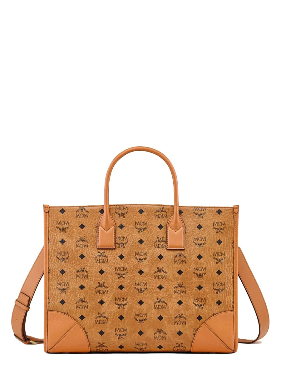 Mcm Women Munchen Vi Tote Lrg Co - 1