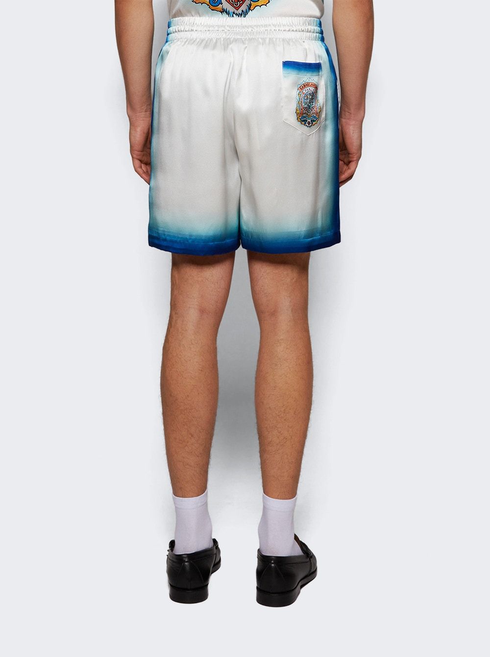 Casaway Skate Shorts White - 4