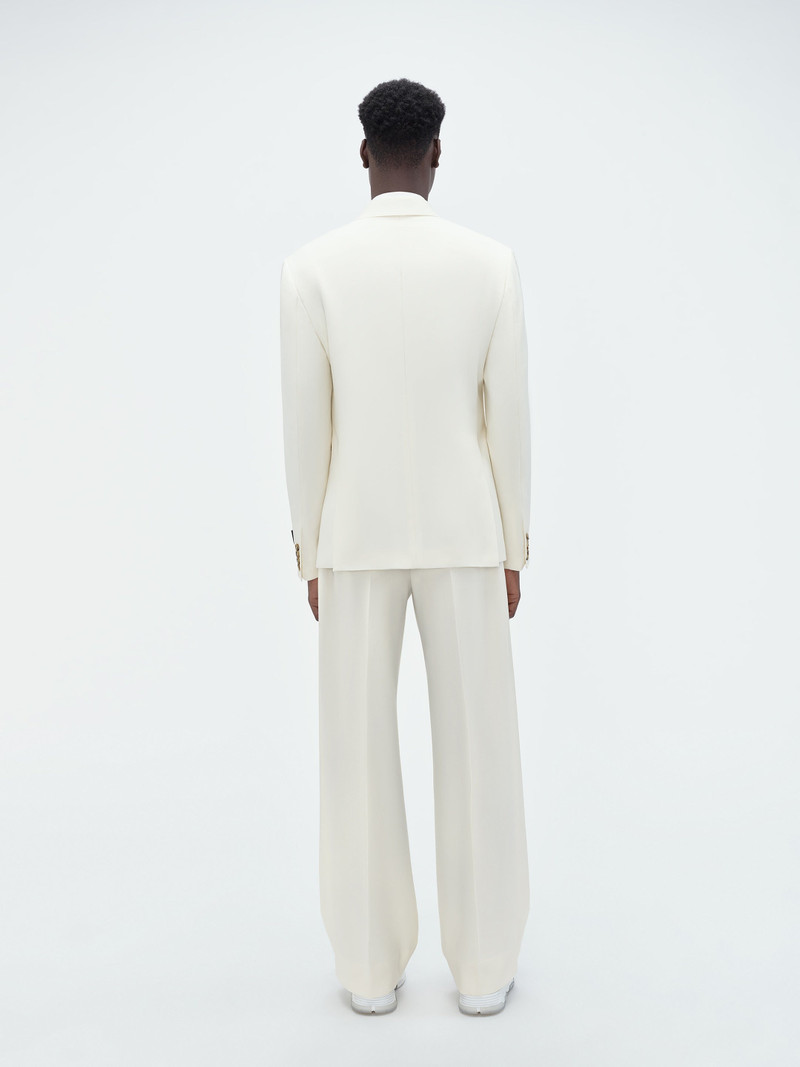 DOUBLE BREAST BLAZER-ALABASTER 17