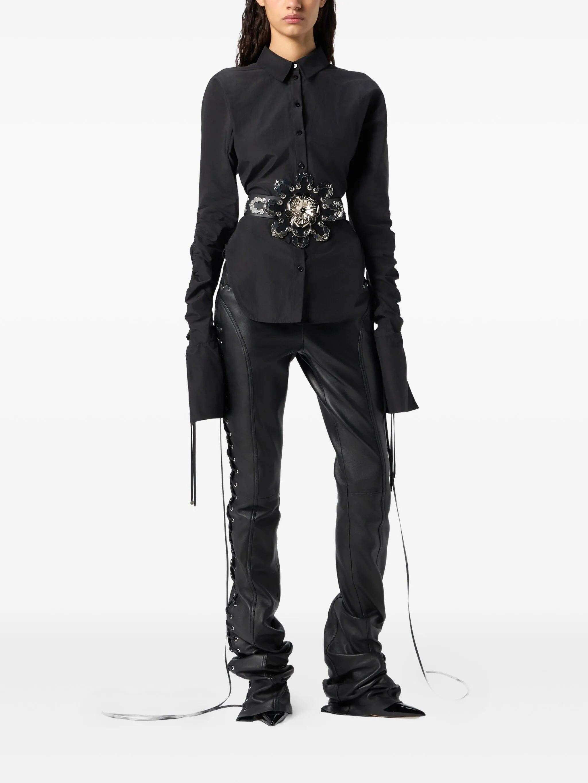 Blumarine Cinched Shirt - 3