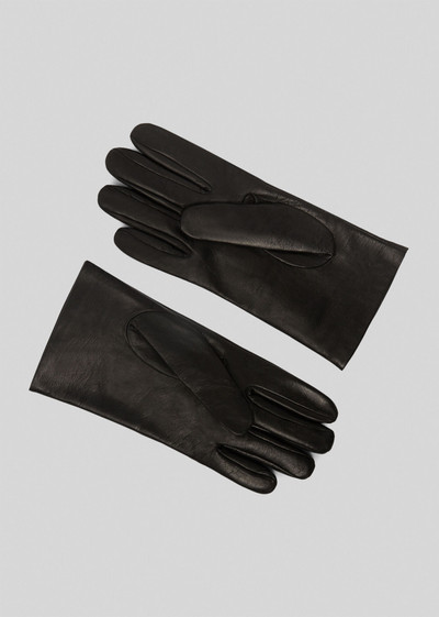 VERSACE GV Signature Motif Leather Gloves outlook