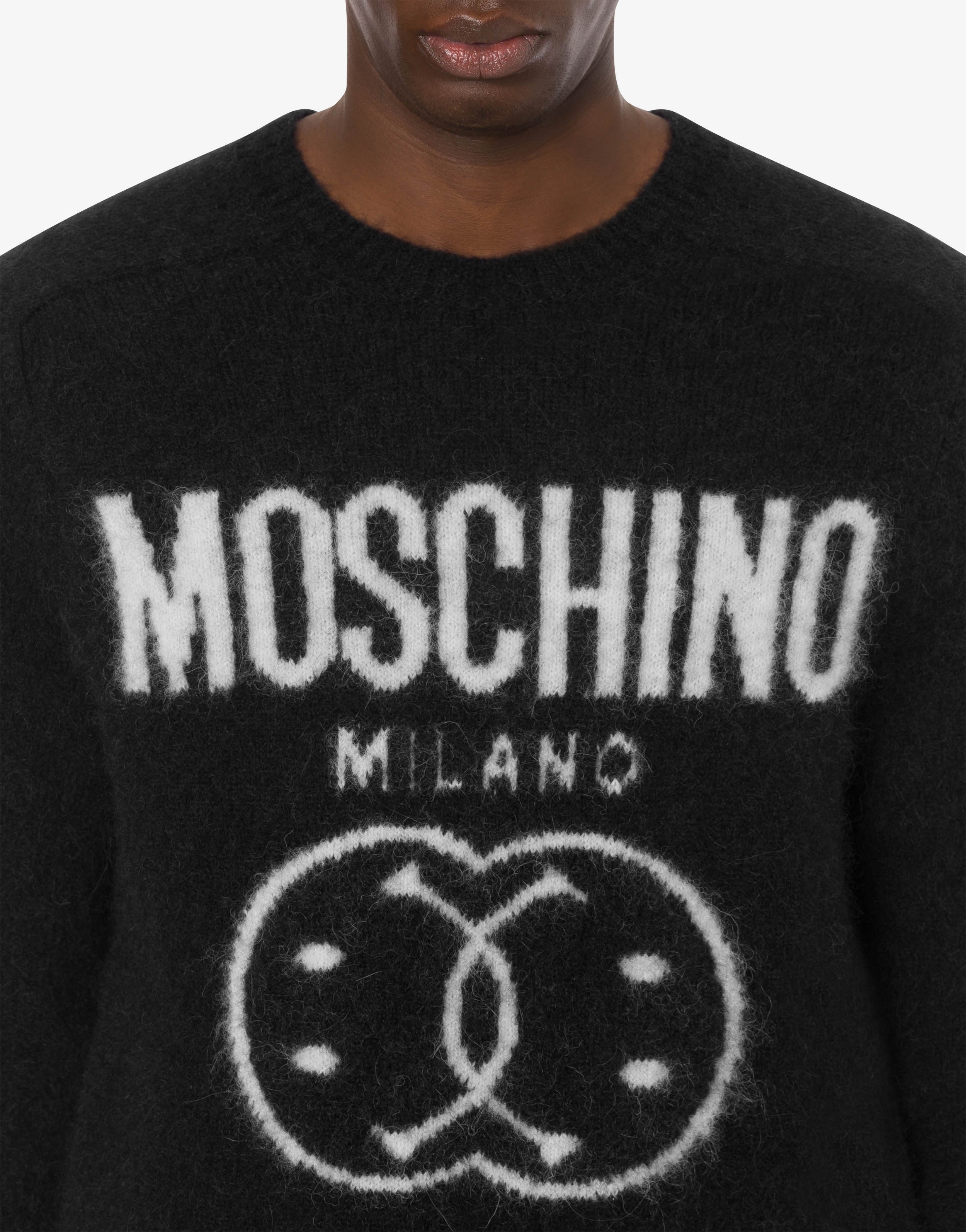 DOUBLE SMILEY® LOGO ALPACA MOHAIR JUMPER - 4