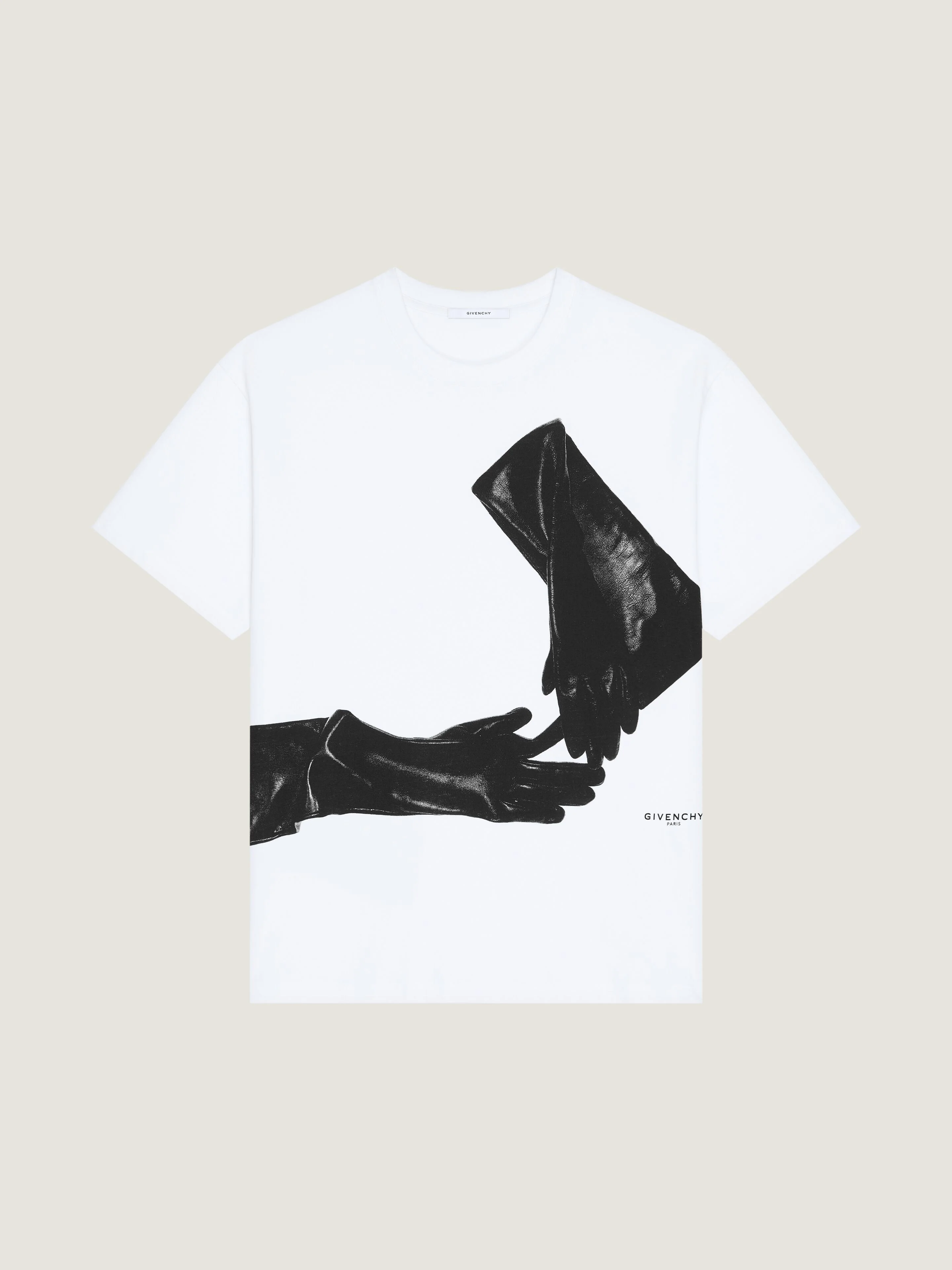 T-SHIRT IN COTTON WITH SURREALISM PRINT - 1