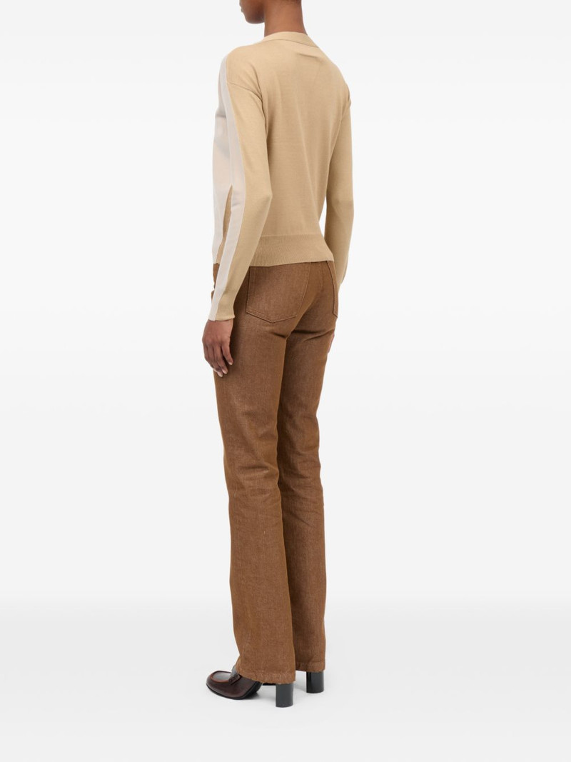 V-neck buttoned cardigan 4