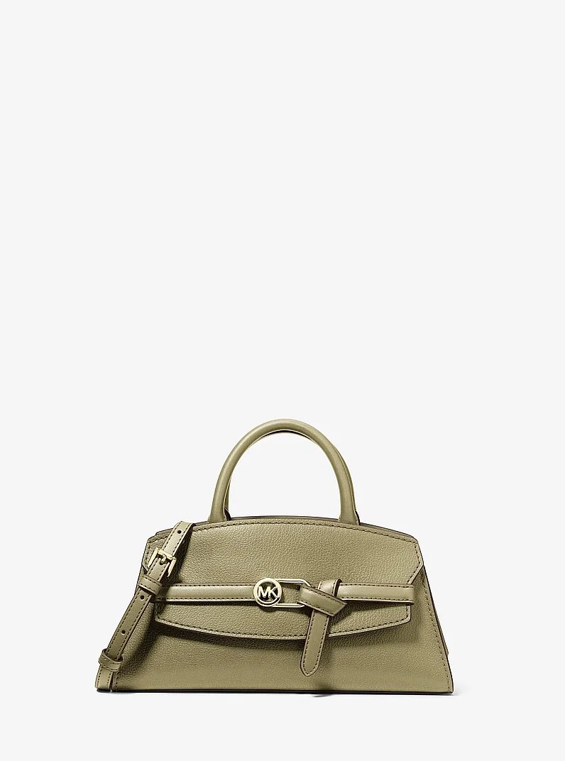 Greta Small Leather Convertible Crossbody Bag - 1