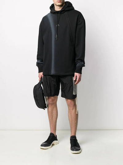 A-COLD-WALL* ribbed panel hoodie outlook