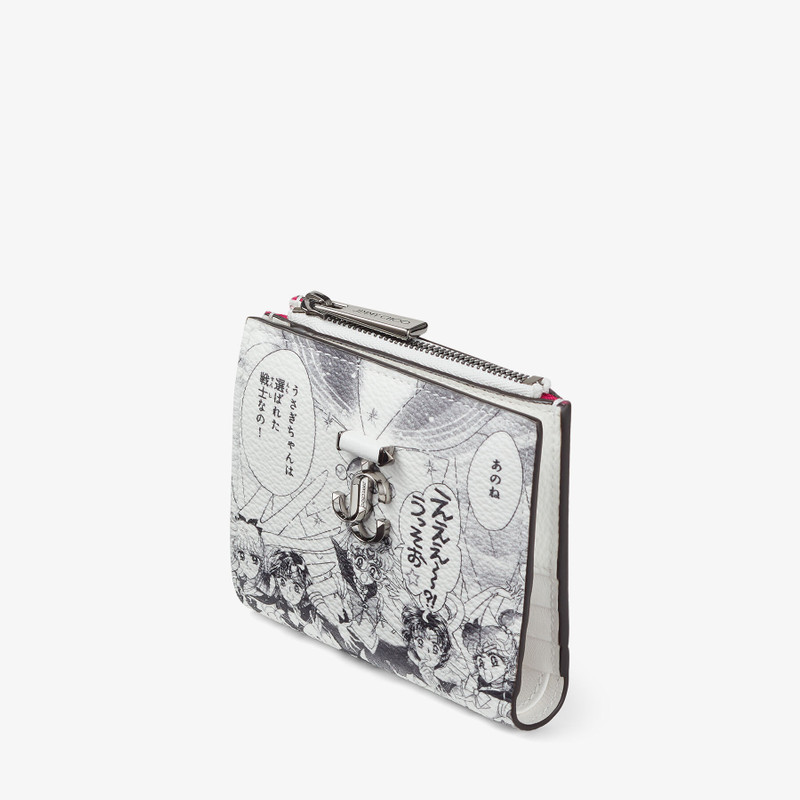JIMMY CHOO Sailor Guardians Hanni Wallet
Monochrome Manga Printed PU Leather Wallet outlook