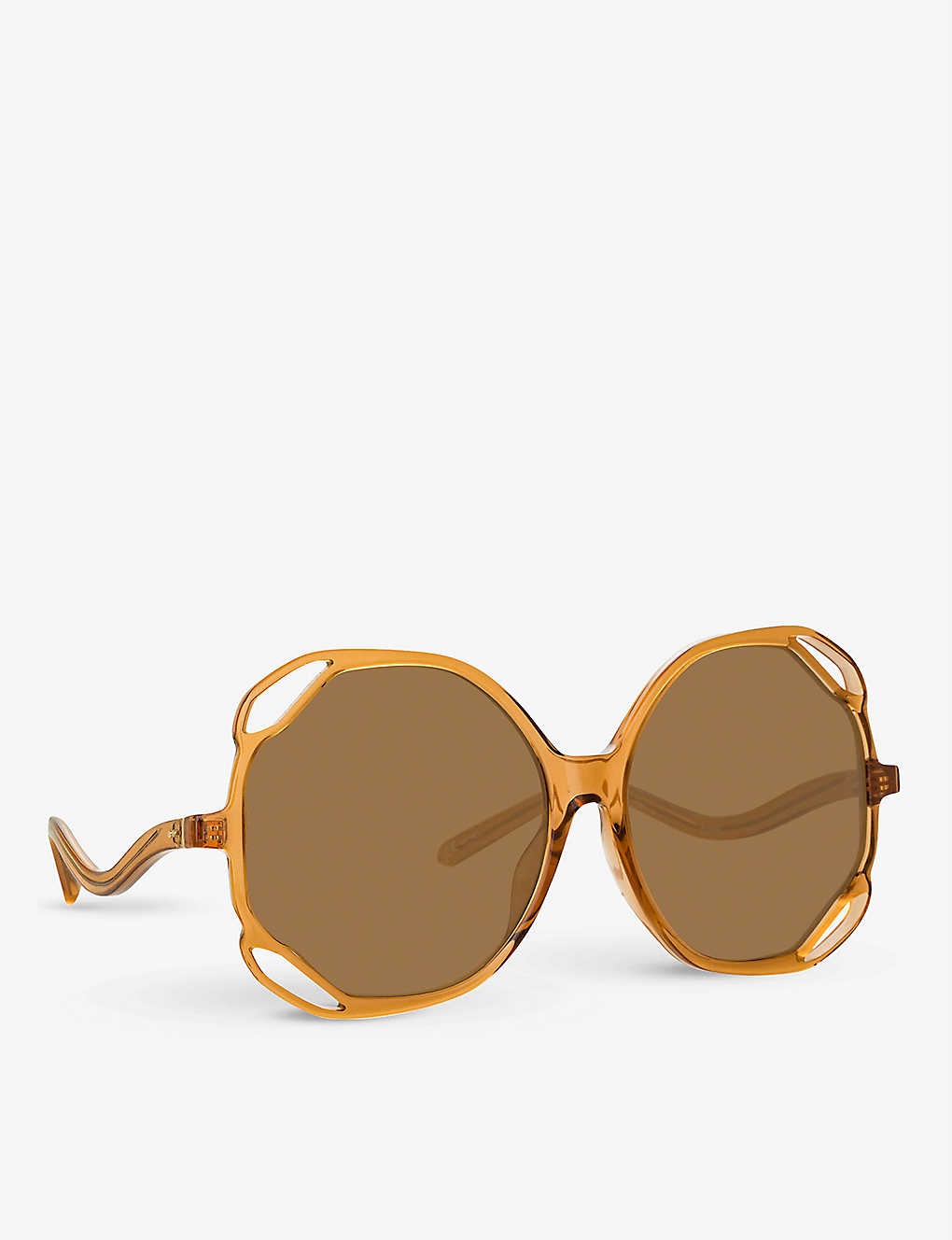 Jerry circle-frame acetate sunglasses - 2