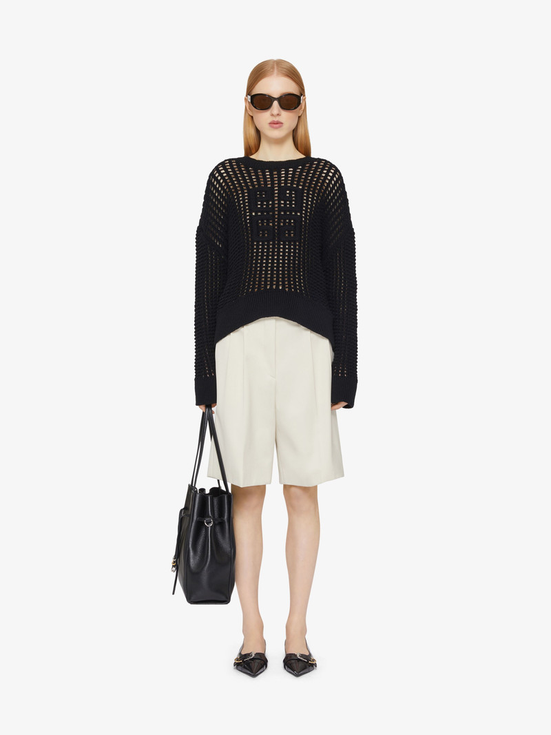 Givenchy 4G SWEATER IN WOOL AND CASHMERE outlook