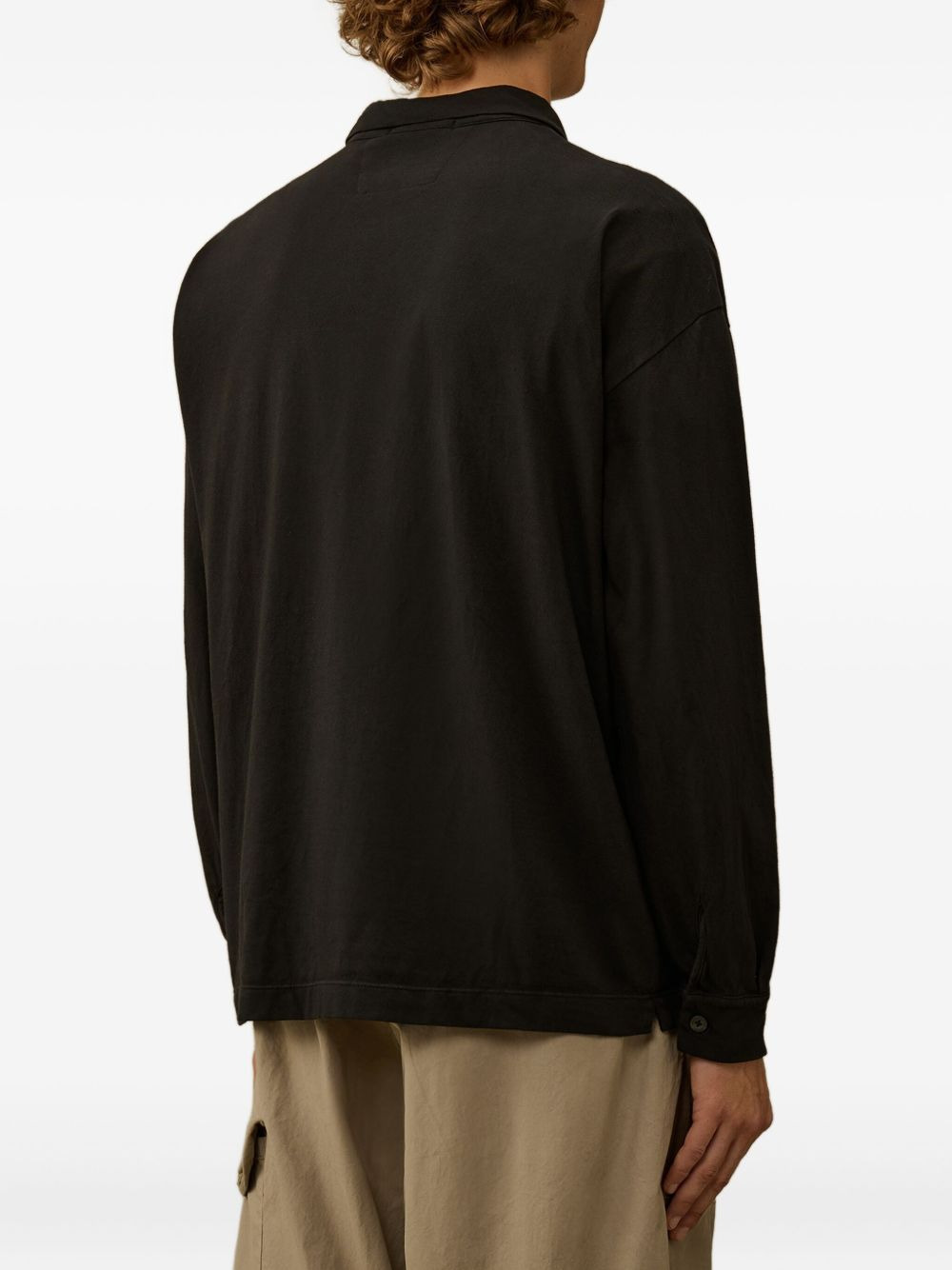 pocket longsleeved polo shirt - 4