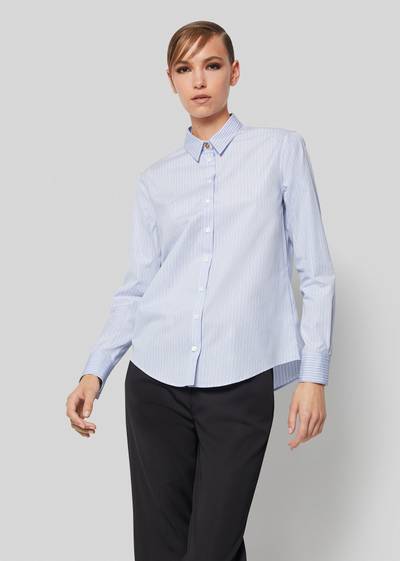 VERSACE Striped Cotton Shirt outlook